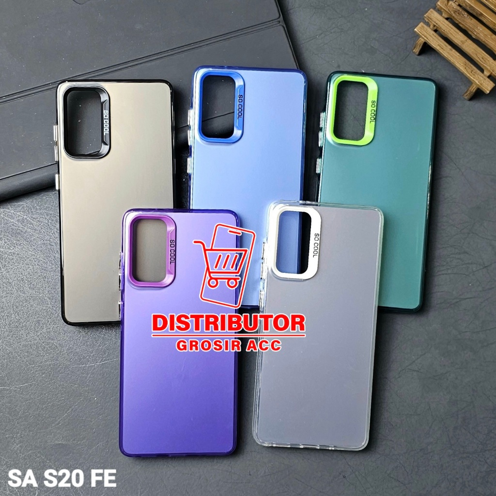 SAMSUNG S20 FE CASE IMD HYBRID PLATE HOLOGRAM CASE SOCOOL SAMSUNG S20 FE SC-1