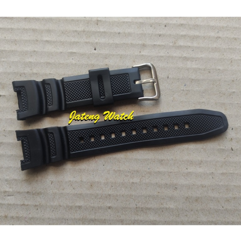 สายยางสําหรับ Casio SGW-100 SGW-200 PAS-400B GW-3000B GW-3500 PAW-1300 Twin Sensor 24mm นาฬิกา