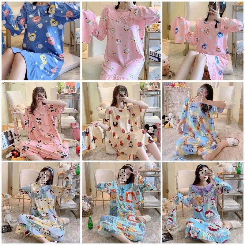 Imported Daster Womens Nightgown / Oversize Womens Daster C02-C1, CO5-T