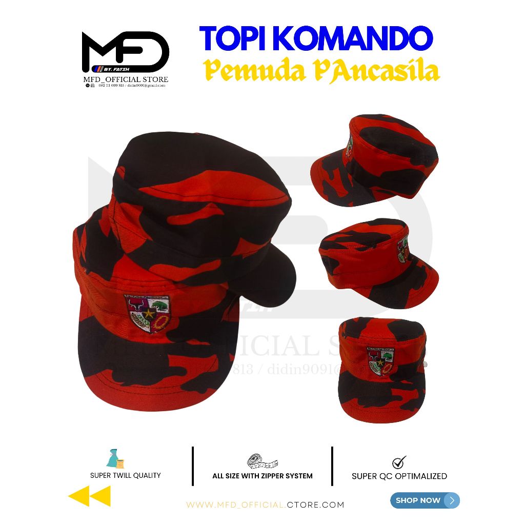 Mfd ล ่ าสุด Pancasila หมวกเยาวชน Commando ลายหมวก Pancasila Youth Commando หมวกล ่ าสุด PP Commando หมวก Pancasila เยาวชน Commando หมวก Pancasila เยาวชน Commando หมวก Pancasila หมวกเยาวชน Commando