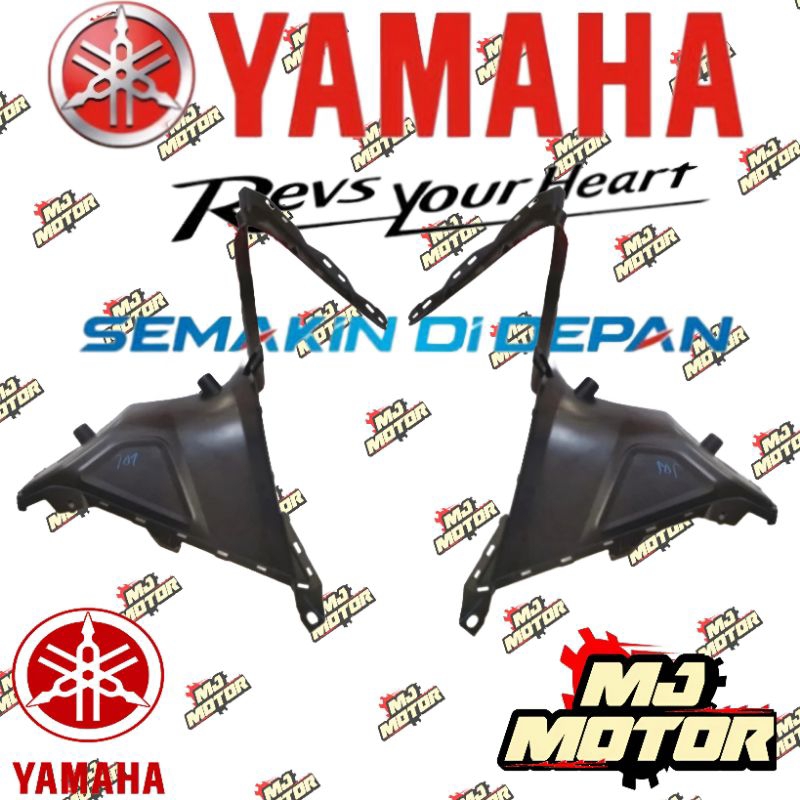 ฝาครอบด้านข้าง 2 SAMBUNG BODY RIGHT ซ้าย AEROX 155 ORIGINAL YAMAHA B65-F17211-00 B65-F1711-00