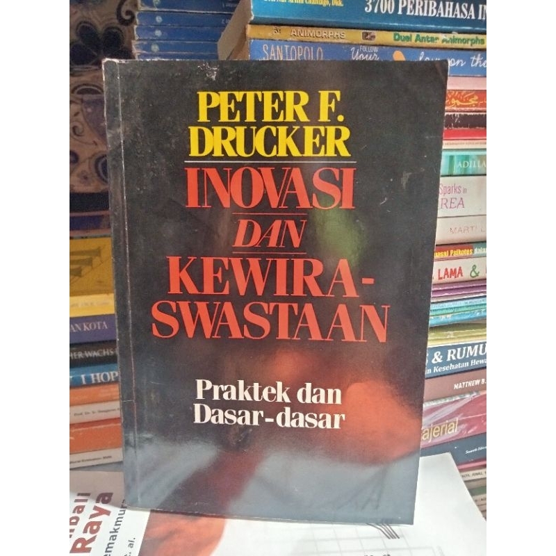สัตว์เลี้ยง F. DRUCKER INNOVATION and ENTREPRENEURSHIP ฝึกและพื้นฐาน