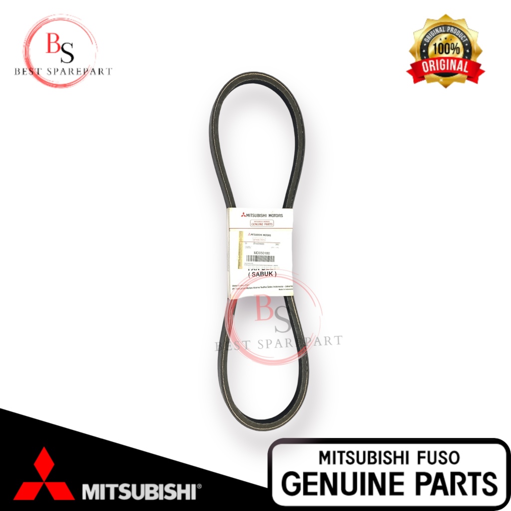 MITSUBISHI สายพานพัดลม L300 ดีเซล / สายพานพัดลม L300 - MD050180 มิตซูบิชิ ต้นฉบับ