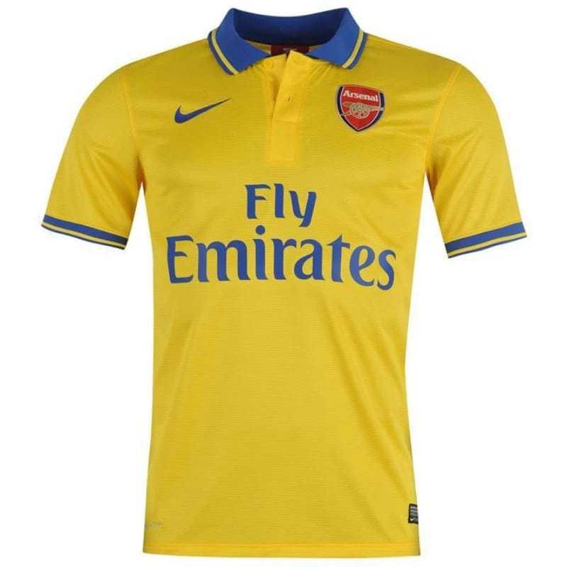 เสื้อแจ็คเก็ต Arsenal 2013 Away Full Printing