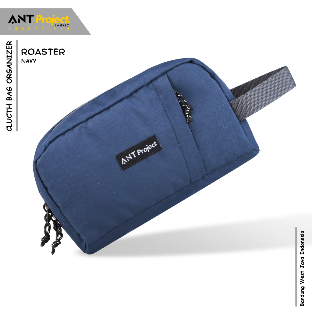 ANT PROJECT – Pouch Roaster – Doppkit – สีกรมท่า – กระเป๋าเก็บคลัช ราคา ถูกที่สุด ดีลบีเคเค