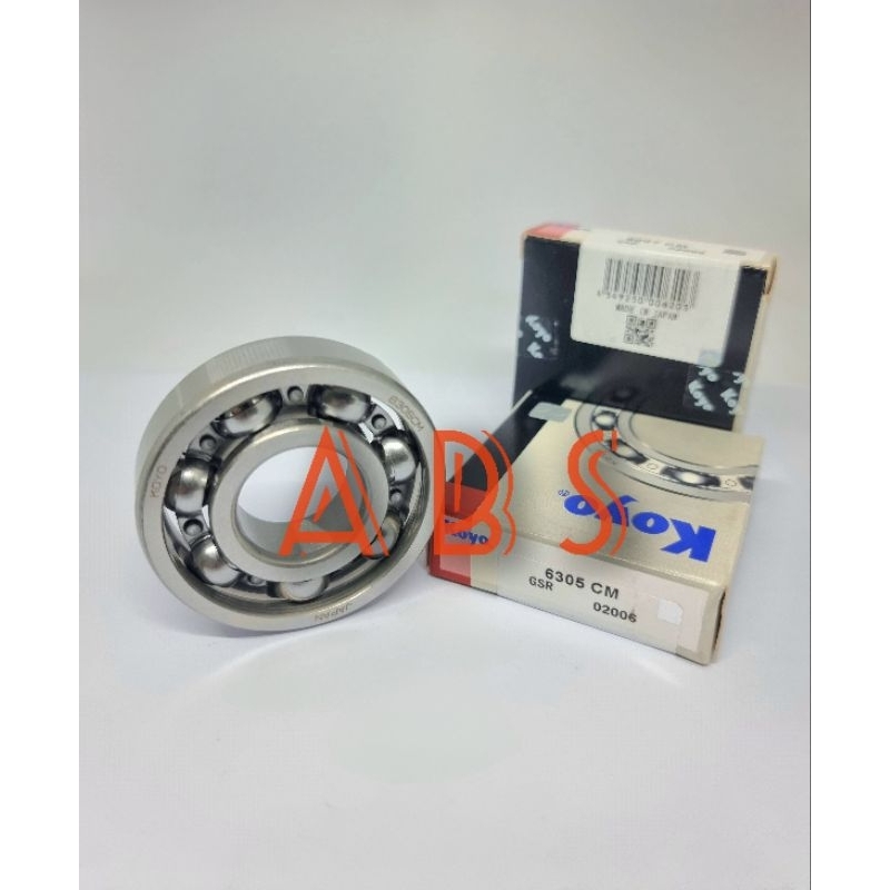 BEARING/KLAHER KRUK AS 6305 CM KOYO 25x62x17MM