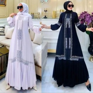 Abaya ตุรกีรุ่น AISHWA 1802