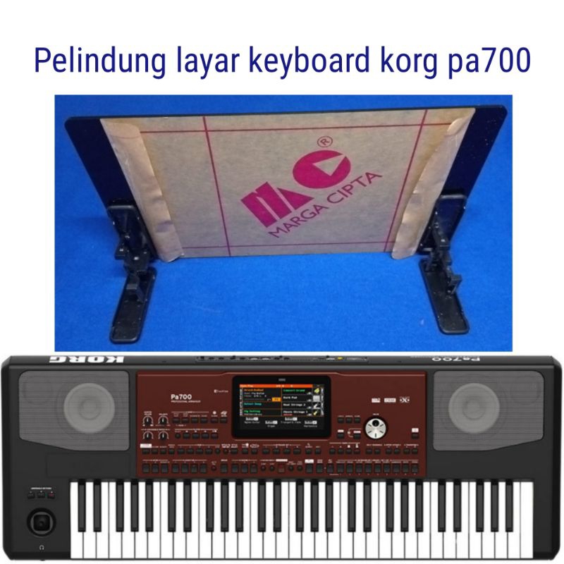 LAYAR Korg pa700 ฟิล์มกันรอยหน้าจอคีย์บอร์ด