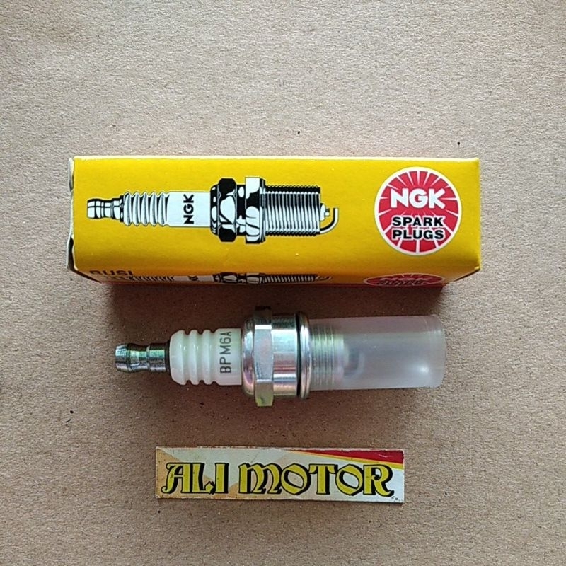 หัวเทียนตัดหญ้า BPM6A ori NGK