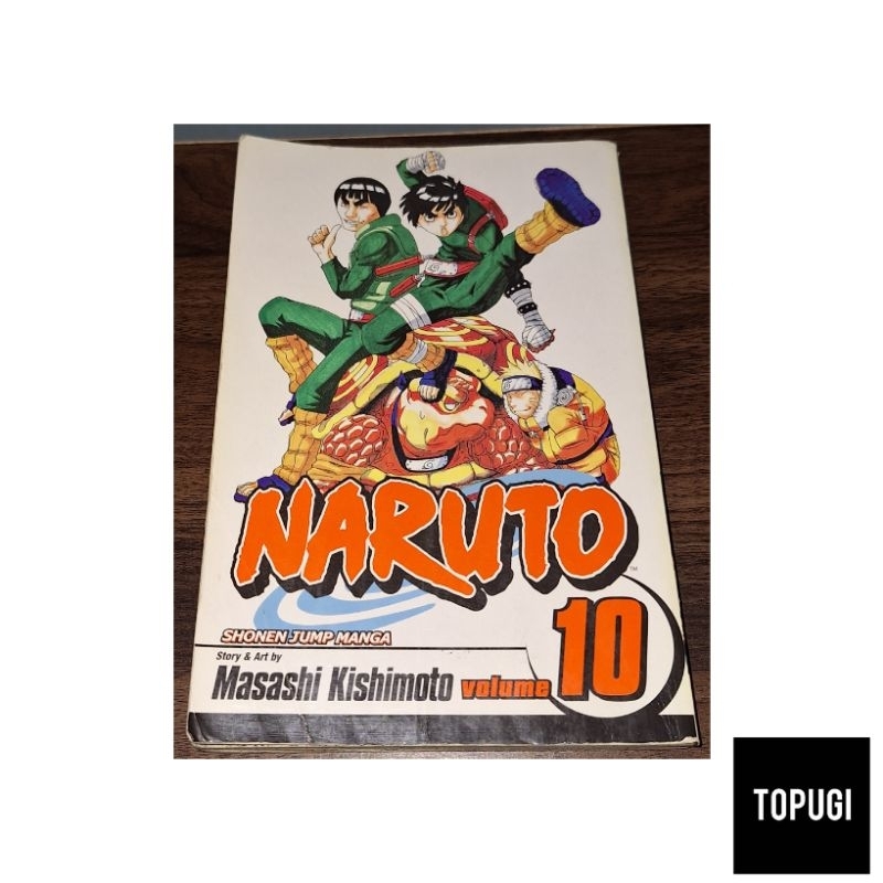 Naruto 10 English Comic (Viz Media สํานักพิมพ์)