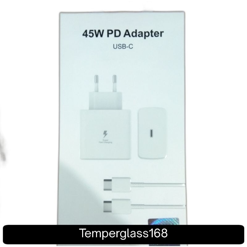 TC Charger Samsung 45W Fast Charging Type-C to Type-C