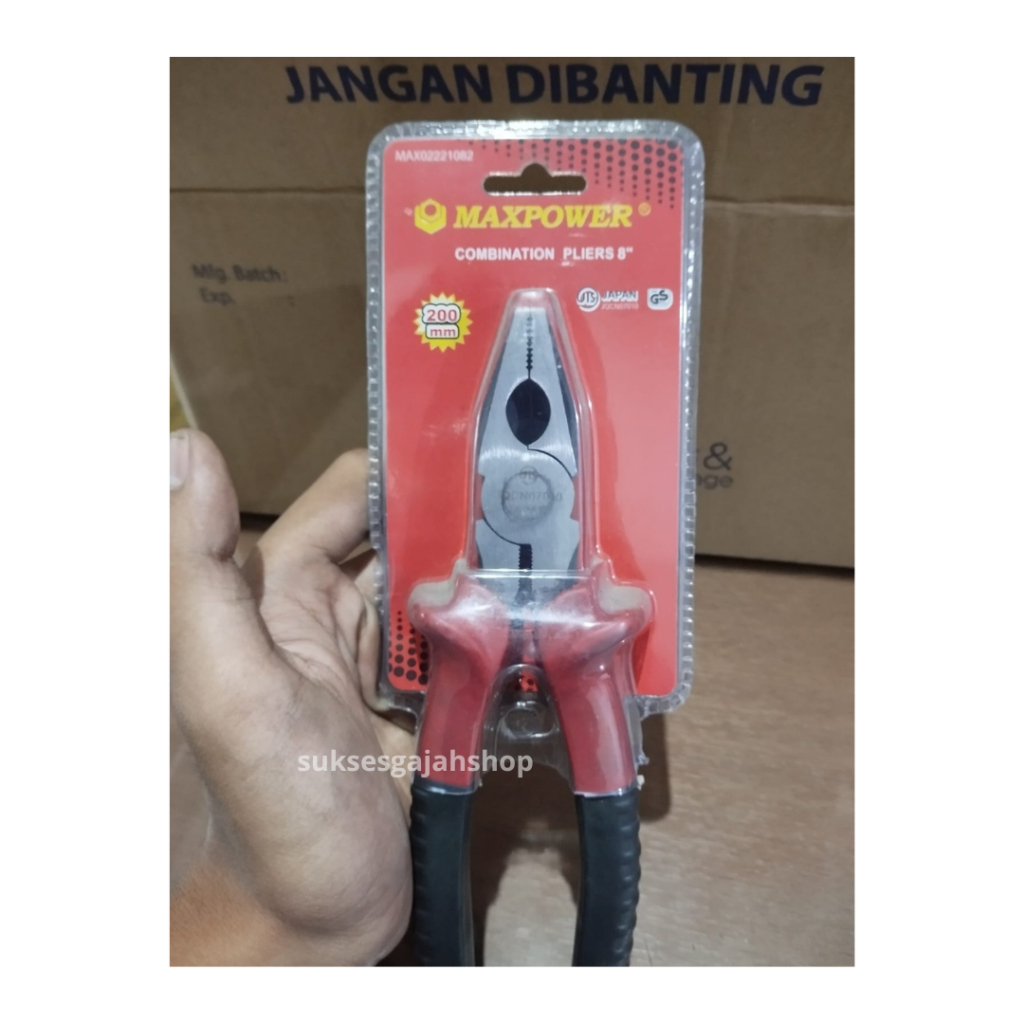 MAXPOWER COMBINATION PLIERS 8" / M28451 COMBINATION PLIERS 8"
