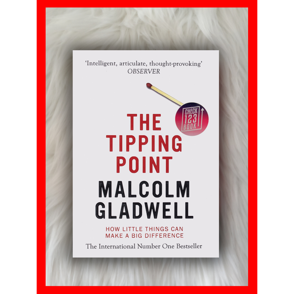 ปกแข็ง The Tipping Point โดย Malcolm Gladwell ENGLISH