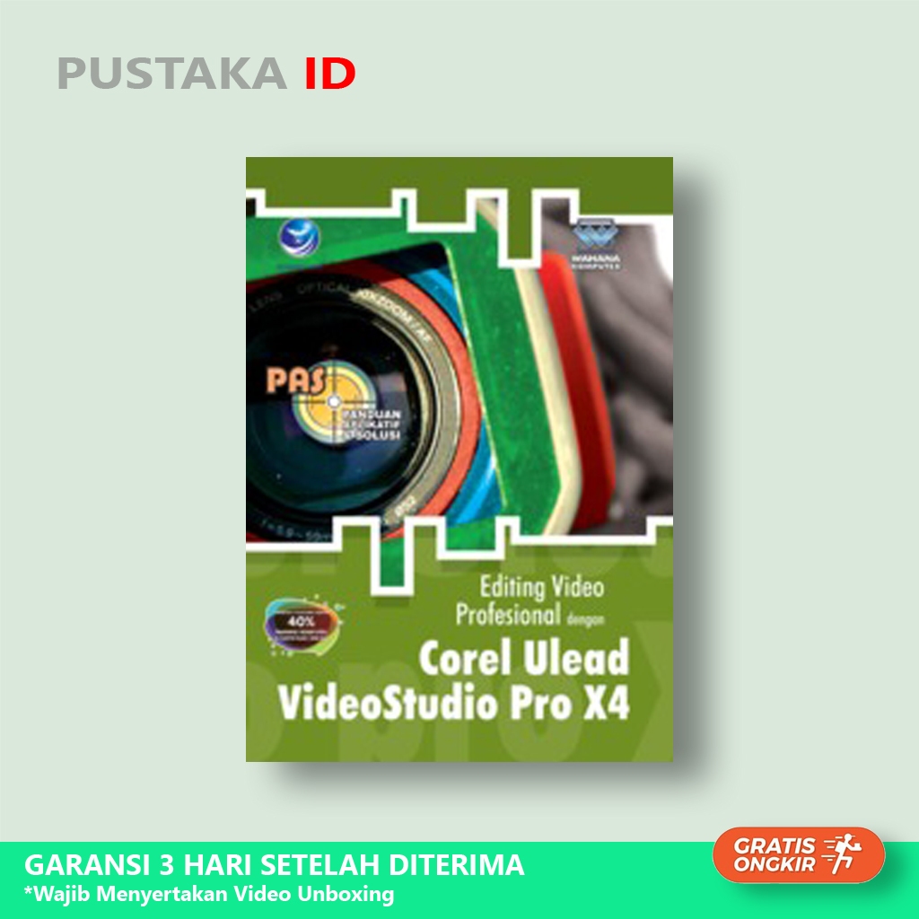 หนังสือแก้ไขวิดีโอระดับมืออาชีพพร้อม Corel Ulead VideoStudio Pro X4 - ต้นฉบับ