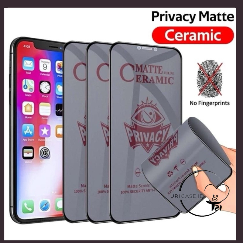 READY SHIPPING - กระจกนิรภัย Anti-Scratch HP Ceramic SPY SAMSUNG A04S A02S A10 A11 A20 A21 A51 4G A6