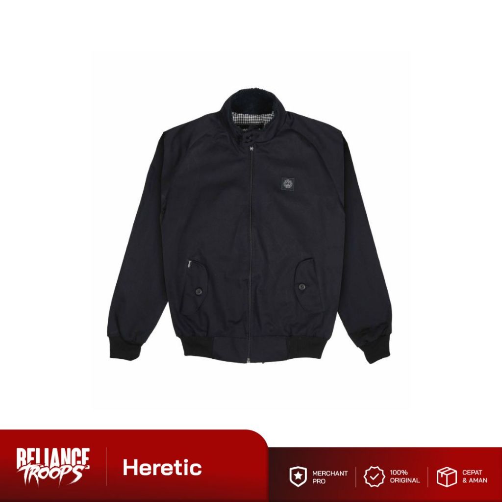Heretic - เสื้อแจ็กเก็ต สีงาช้าง (Harrington Jacket)