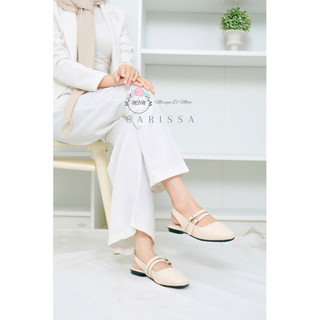 Marquedmode CARISSA Cream Mules