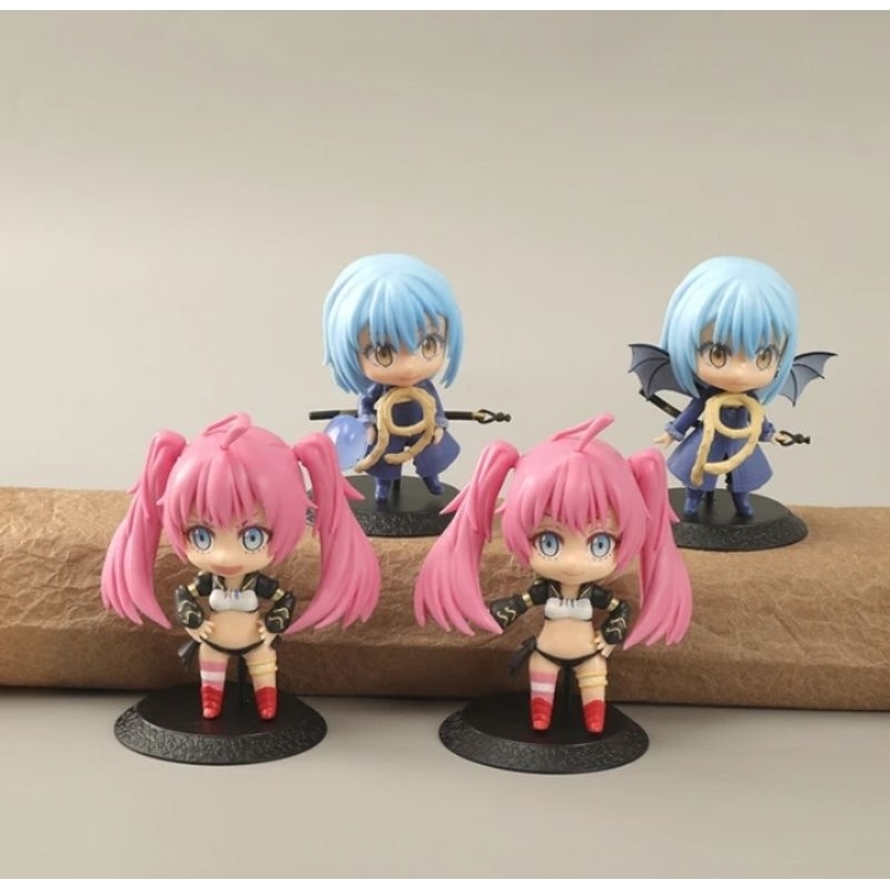 Rimuru milim Anime Action Figure ชุด 4 ชิ้น
