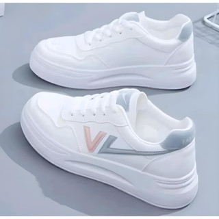 SEPATU Sneakers Wanita Korean Style Platform Trendy Sepatu Sport Casual Olahrga Terlaris Cod