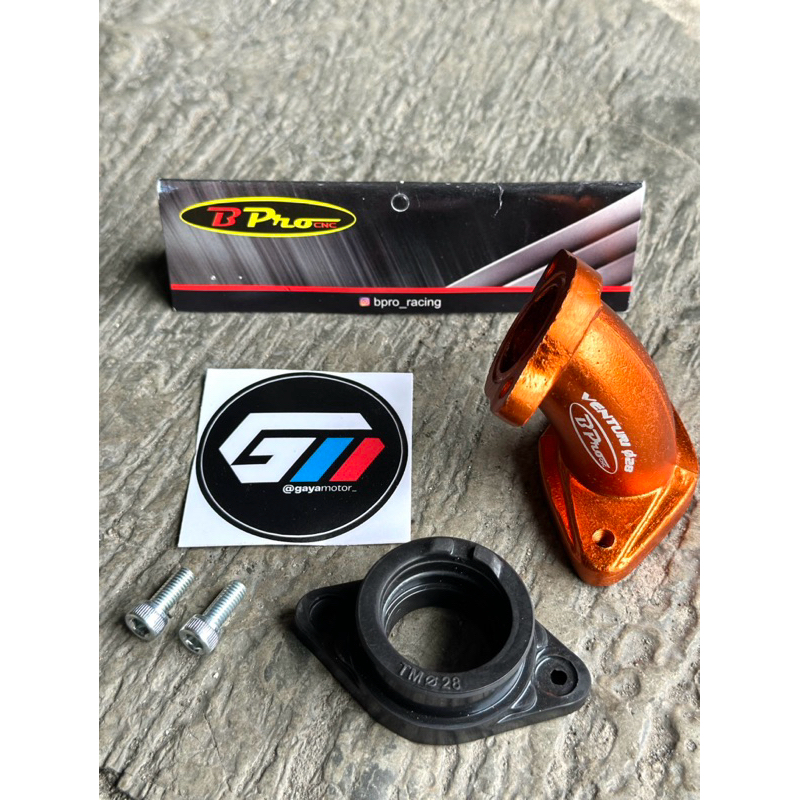 BPRO Intek ท่อร่วมไอดี Straight Duck BPRO Race Pe 24 28 original Bpro Racing