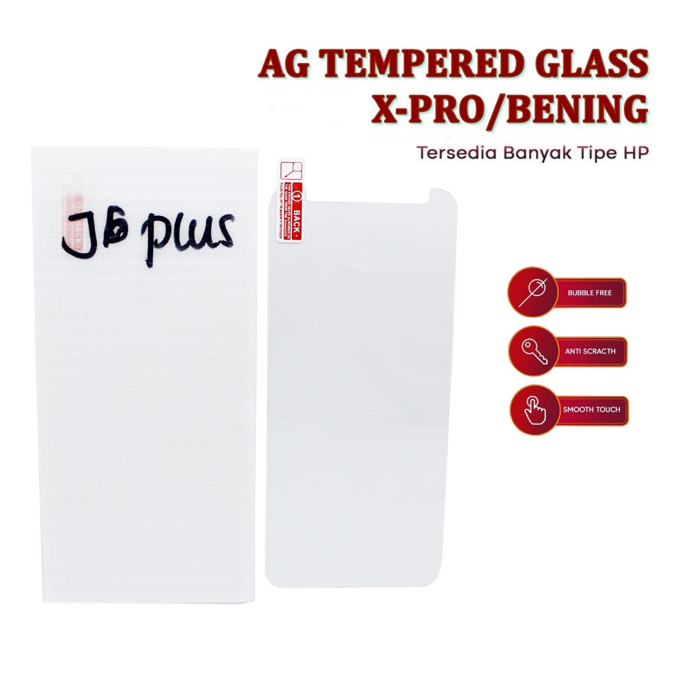 CLEAR TEMPERED GLASS SAM J610F- J6+ 2018 = J615 J6 PRIME J4+ J415 J4 PRIME A750 A7 2018 A730F A8 PLU