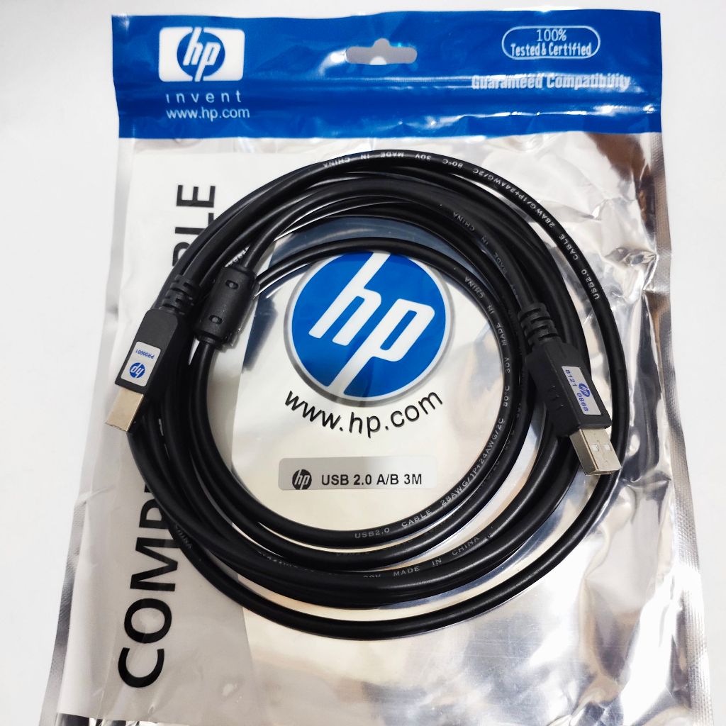 สายเครื่องพิมพ์ USB ยี่ห้อ HP 1.5M 3M 5M 10m