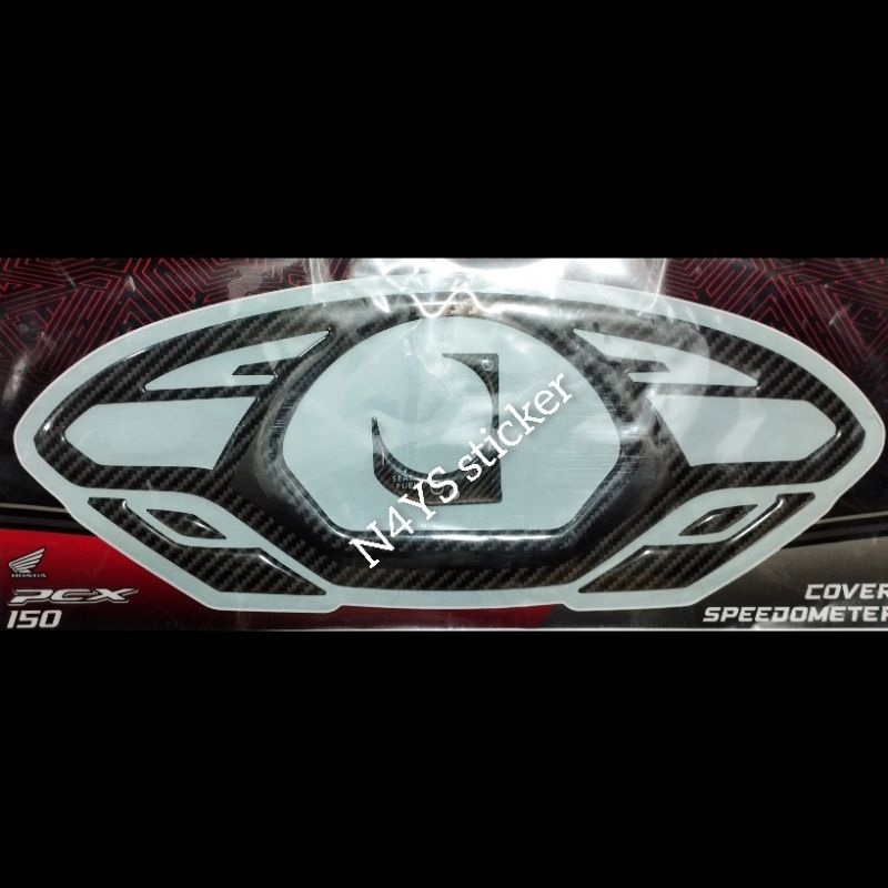 Pcx 150 สติ๊กเกอร์สัญลักษณ์ นูนคาร์บอน Speedometer Honda PCX 150 สติ๊กเกอร์