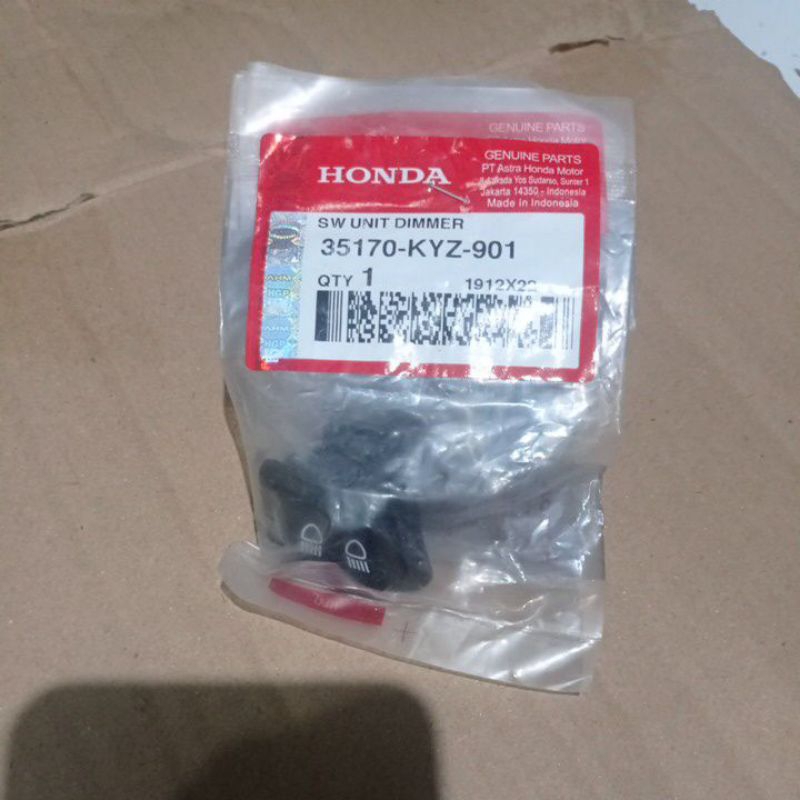 TOMBOL DIM BUTTON VARIO 125 ปุ่ม DIM ดั้งเดิม 35170-KYZ-901