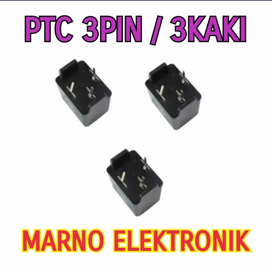 PTC 3PIN 3 FEET PTC TV CRT CRT PTC 3 PIN 3 LEGS ORIGINAL
