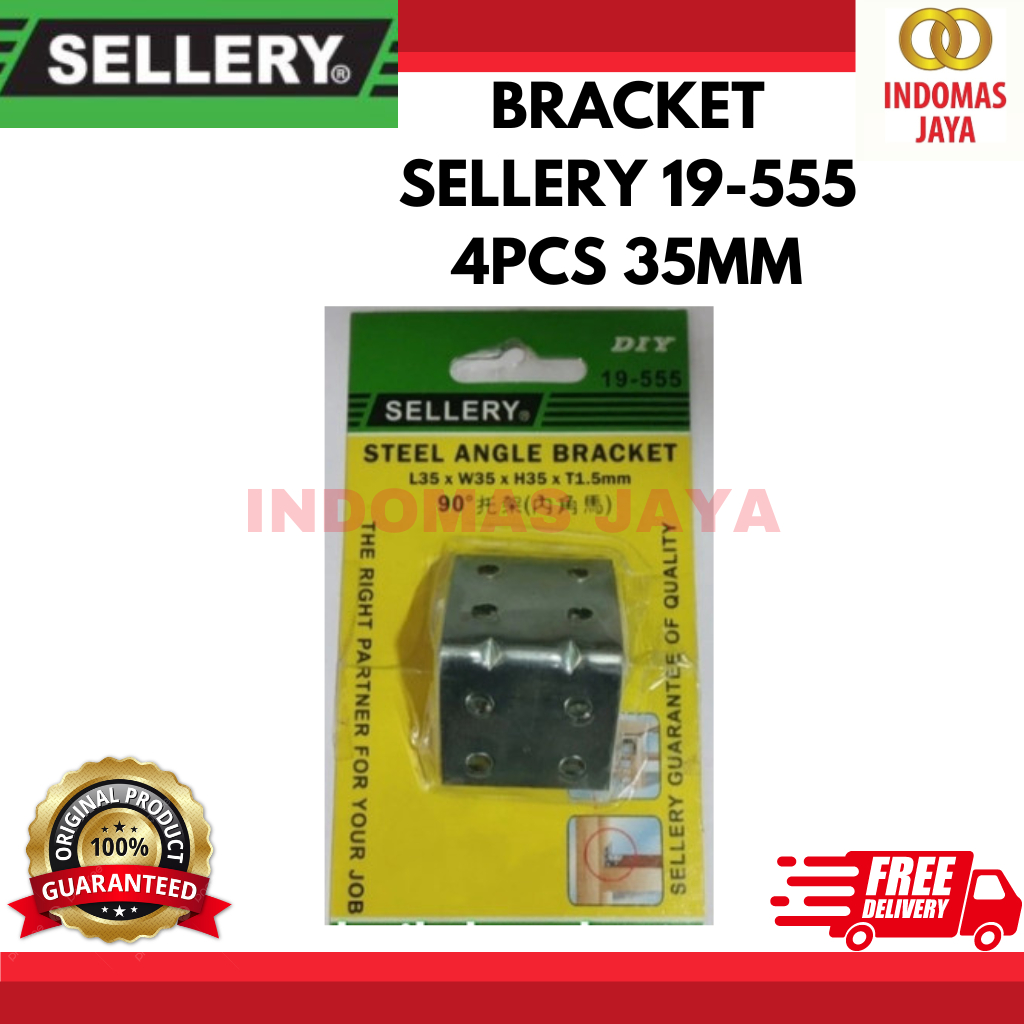 SELLERY BRACKET 19-555 4PCS 35MM
