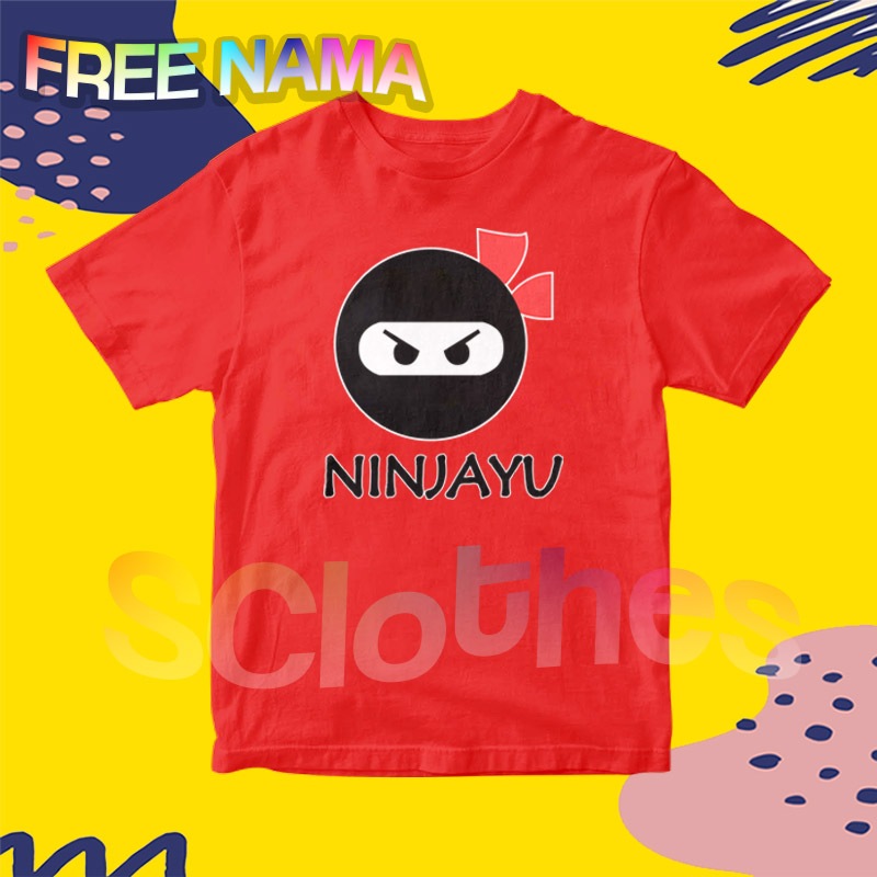 เสื้อยืด ลาย Ninjayu NINJA YU FREE FIRE GARENA TEAM