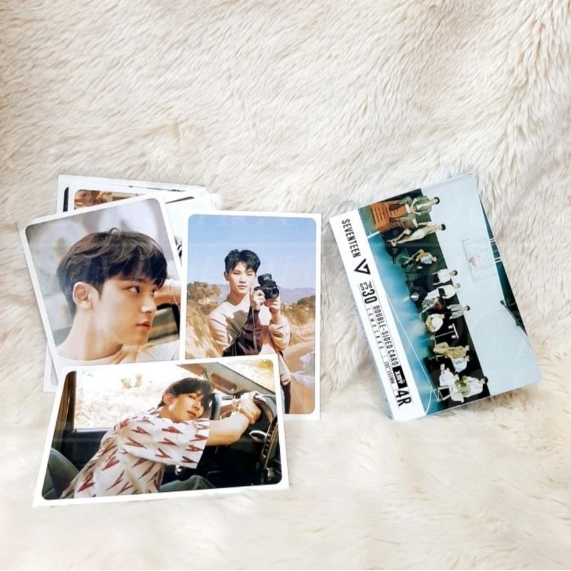 Photocard 4R Seventeen Semicolon Lomo Card 30 ชิ้น Seventeen Photocard 4R 30 ชิ้น