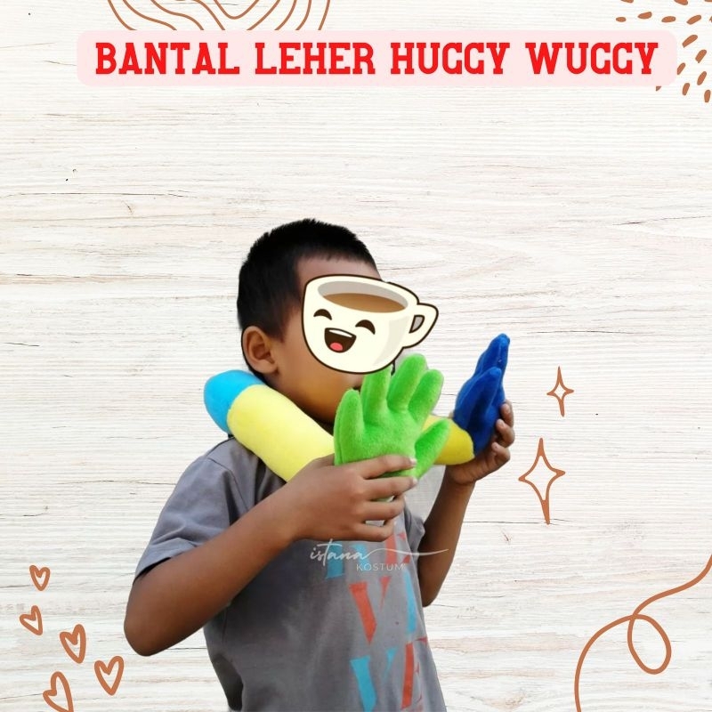 หมอนรองคอแขนยาว Huggy Playtime Game | Huggy Wuggy