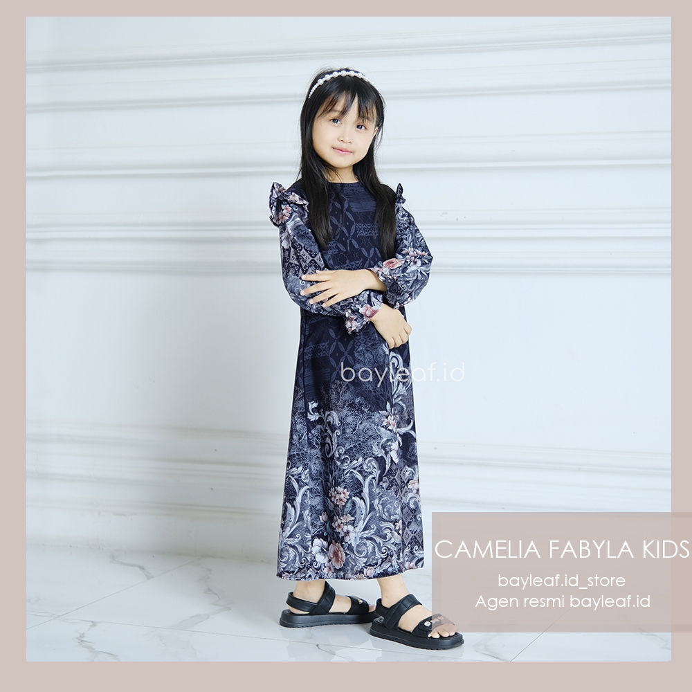 CAMELIA FAbayLA KIDS DRESS พรีเมี่ยมจาก BAYLEAF.ID