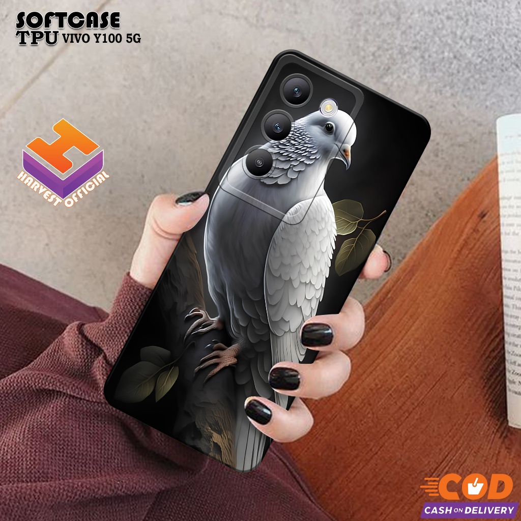เคส HP VIVO Y100 5G 2024 - เคสแฟชั่นน่ารัก - เคส VIVO Y100 5G Softcase - กล้อง Pro - เคส VIVO Y100 5