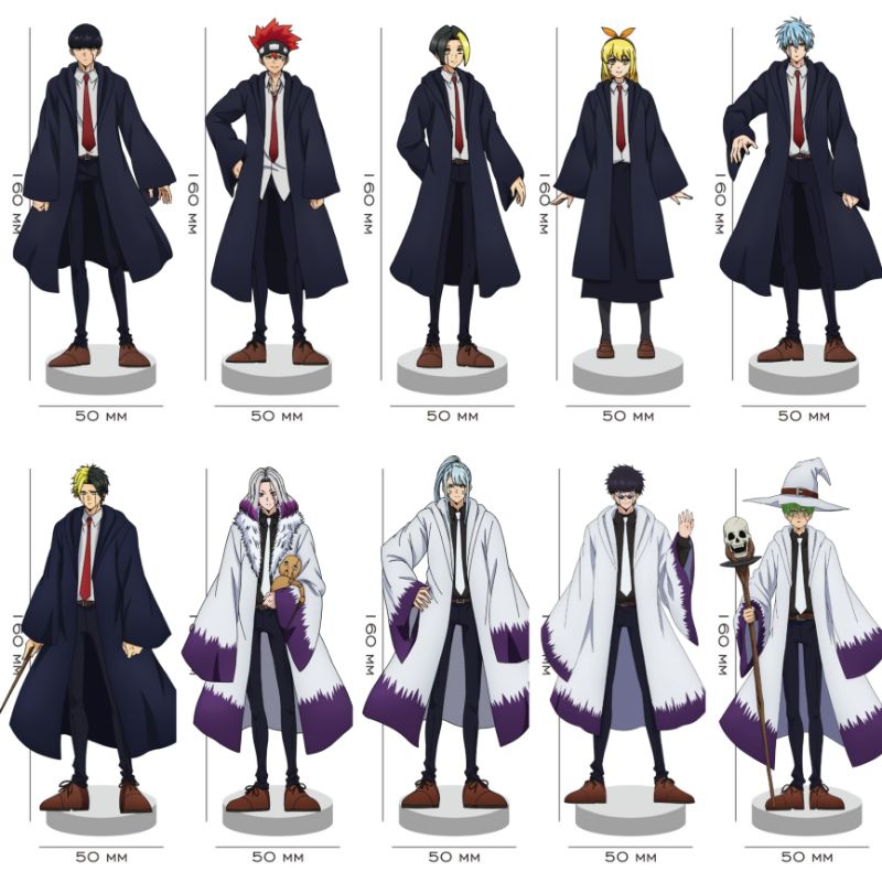 Mashle Magic และ Muscles Standee รูปอะนิเมะ Mashle