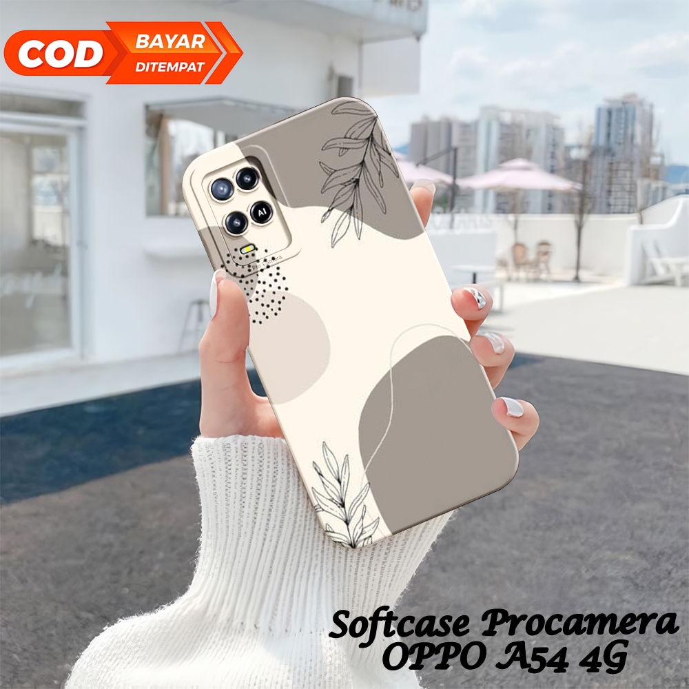 เคส HP Oppo A54 - เคส Oppo A54 Softcase - เคสแฟชั่น - เคส Oppo A54 - Pro Camera Softcase - Tpu - เคส