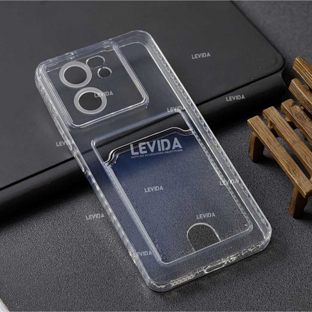 Xiaomi 13t Xiaomi 13t Pro Case Card Slot / Clear Card Case Xiaomi 13t Xiaomi 13t Pro