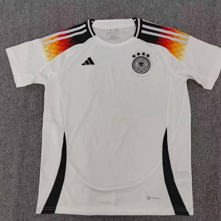 เสื้อกีฬาแขนสั้น ลายทีมชาติเยอรมนี ยูโร 2024 Season 24 แบบดั้งเดิม สําหรับผู้ใหญ่