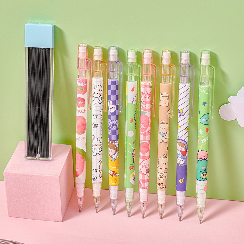 MECHANICAL PENCIL 0.5 MM TIP PRINT PENCIL CARTOON PICTURE