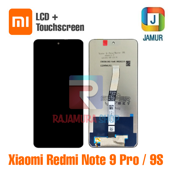หน้าจอ LCD สําหรับ XIAOMI REDMI NOTE 9 PRO LCD XIAOMI REDMI NOTE 9S