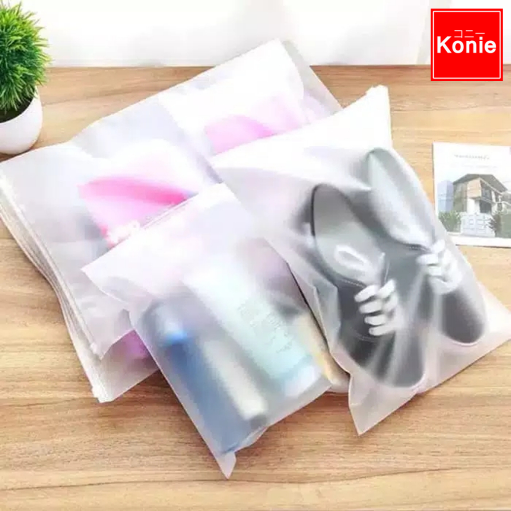 ZIPLOCK TRAVEL BAG / ZIPLOCK STORAGE BAG TRANSPARENT / ZIPLOCK ORGANIZER BAG