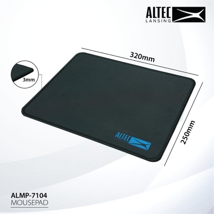 แผ่นรองเมาส์เล่นเกม Altec Lansing ALMP 7104 Speed type Mousepad - ALMP7104