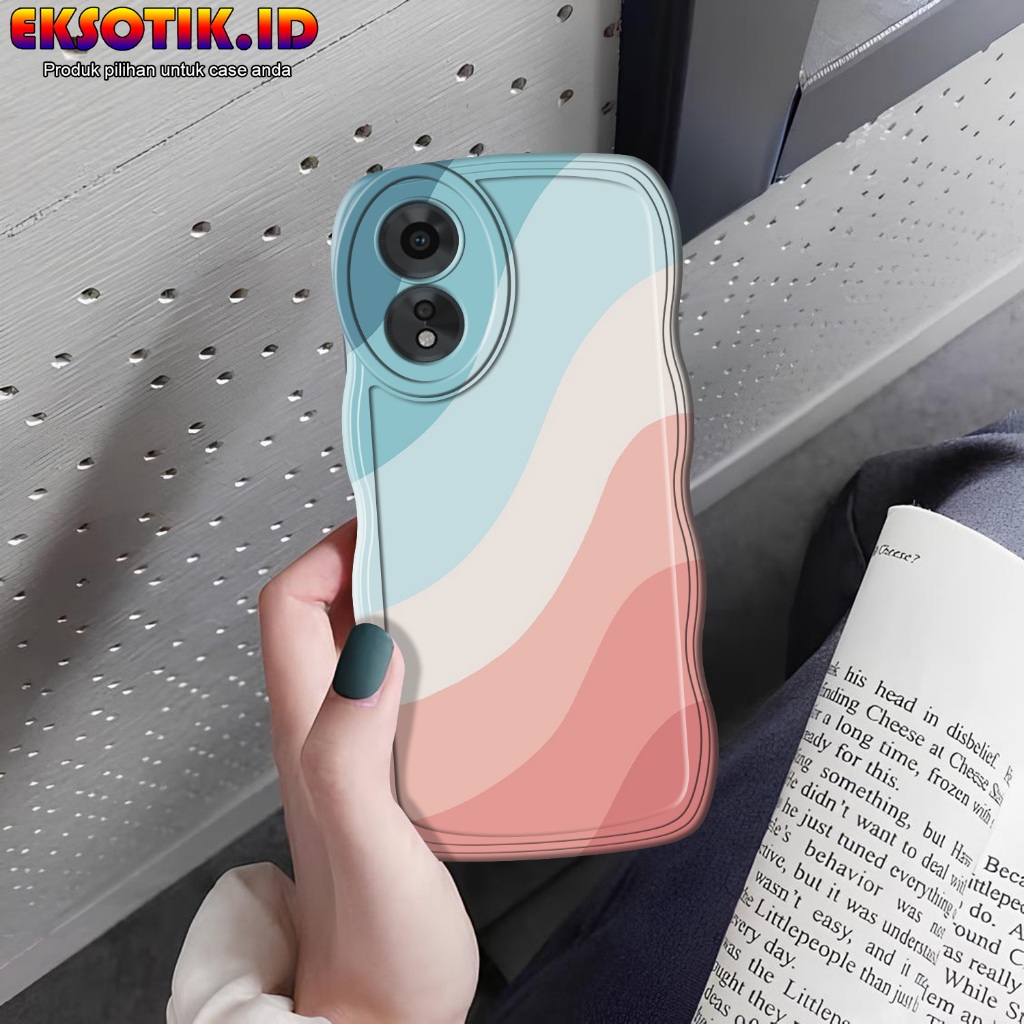 เคสOppo A18 / A38 Wave - เคสOppo A18 / A38 - Oppo A18 / A38 Silicone - Oppo A18 / A38 Softcase - Opp