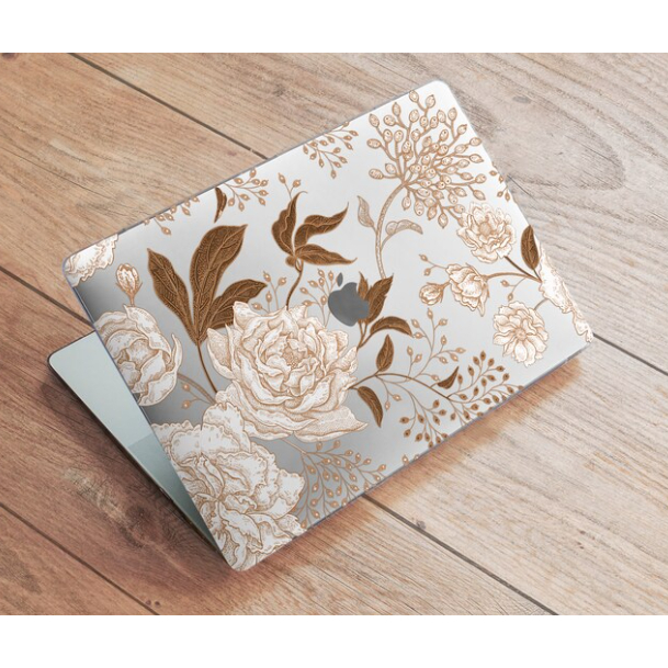 CASE MACBOOK FLOWER FLORAL NEW AIR M1 M2 M3 M4 PRO RETINA 11 12 13 15 16 INCH NON / WITH CD ROOM / T