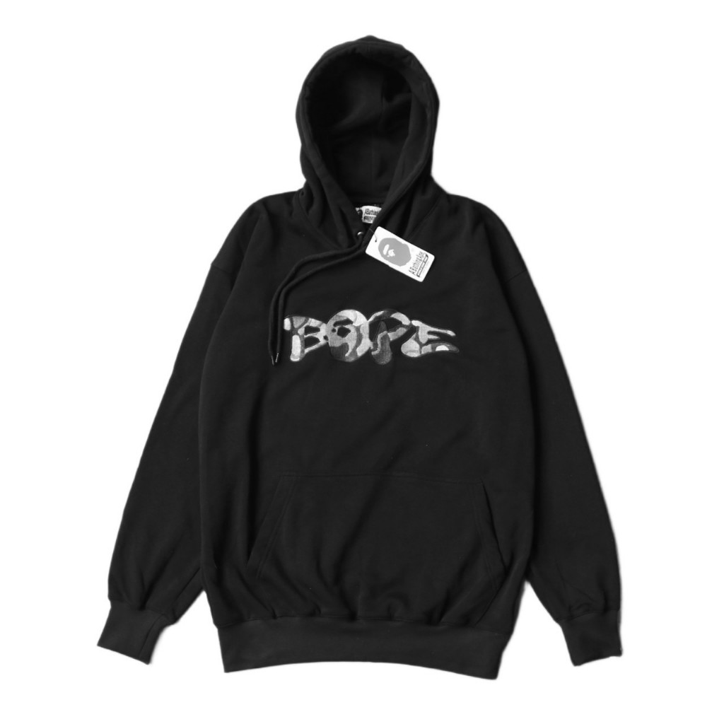 Bape A BATHING APE BAPE HOODIE JACKET TYPE GRAFFITY CAMO BLACK