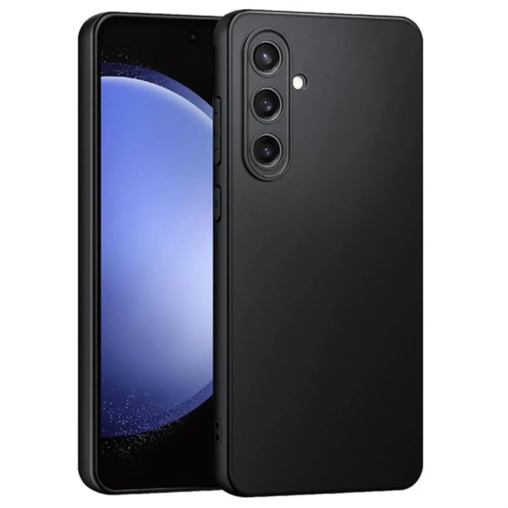 HP Samsung A35 5G Case Softcase BLACK MATTE CAMERA PROTECTION Case เคสโทรศัพท์ Samsung A35 5G