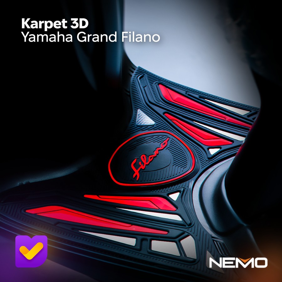 พรมยาง แบบหนา สําหรับ Yamaha Grand Filano