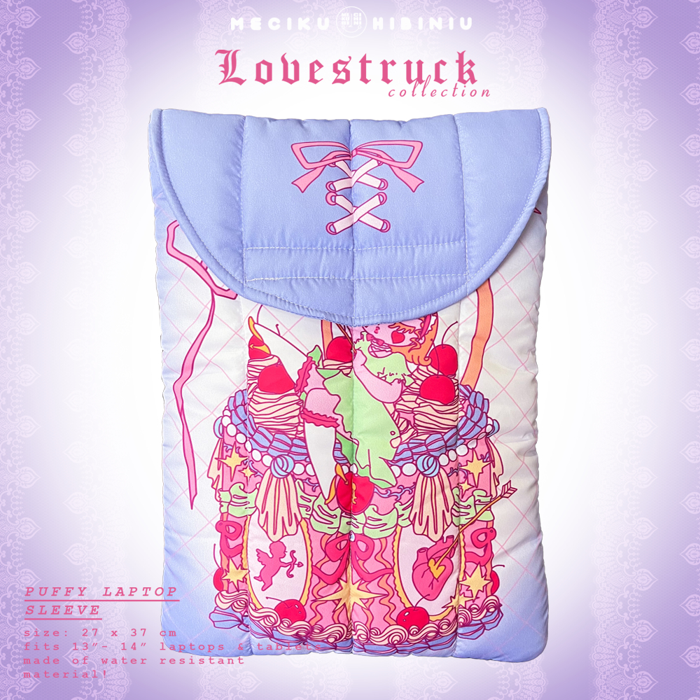 Lovestruck Puffy Laptop Sleeve - ป้าฮิบินิว