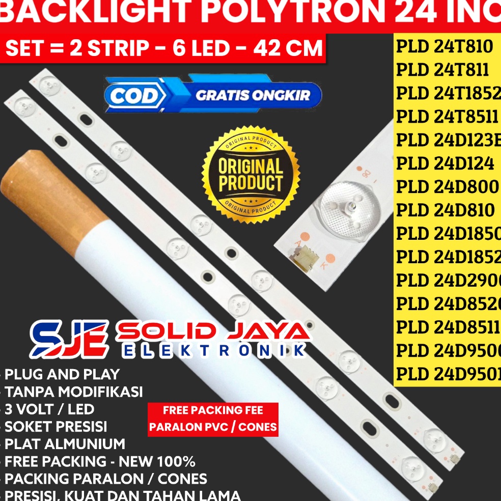 สินค้าที่ดีที่สุด BACKLIGHT LED TV POLYTRON 24 INC PLD24D123 PLD24D8 PLD24D81 PLD24D9 PLD24D31 PLD8 